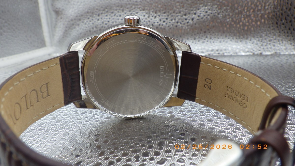 Bulova Classic Quartz Men’s Watch 96A221 (TDW042898)