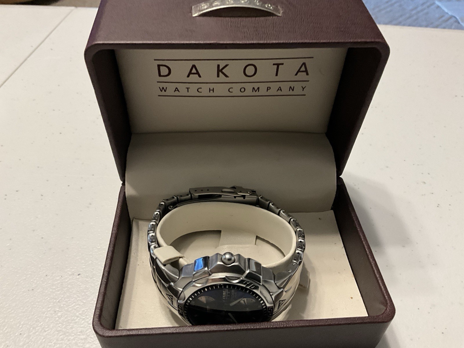 Dakota Steel Spider Men’s Watch 39MM [New Battery] 7”band