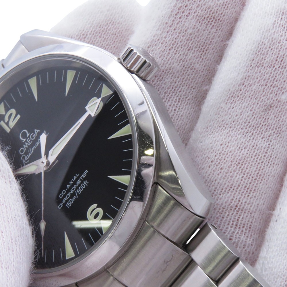 OMEGA Seamaster Aqua Terra Railmaster 39.2mm Stainless Steel Black Dial 2503.52