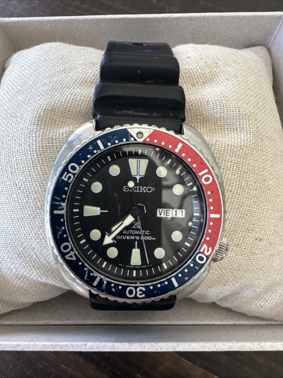 Seiko Prospex SRP779K1 4R36-04Y0 Turtle Pepsi Diver’s Automatic Japan Fair