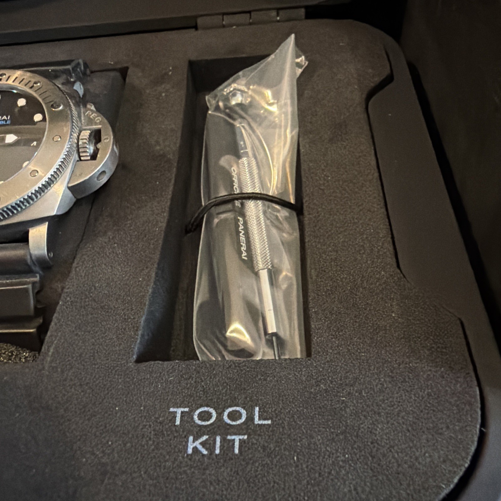 Panerai Luminor Submersible Titanium Watch PAM1305 With Rubber And Leather Bands