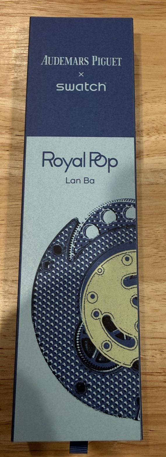 Swatch X Audemars Piguet AP Royal Pop Lan Ba 100% Authentic Guaranteed Receipt