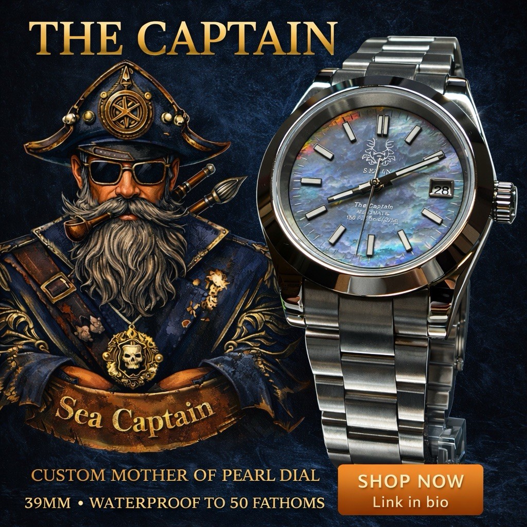 Sevin “Sea Captain” Mother of Pearl Automatic