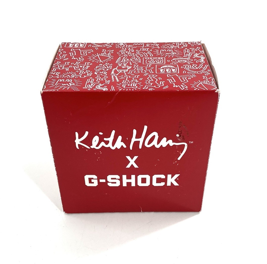 Casio G-Shock x Keith Haring Limited Edition Red Watch – NEW – DW5600KEITH4