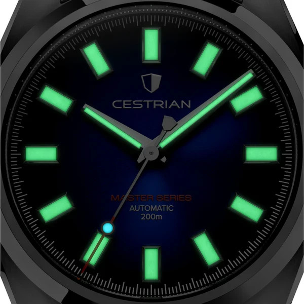 Cestrian Master Series V3 Black Dial Automatic Mens Watch CM-BK001