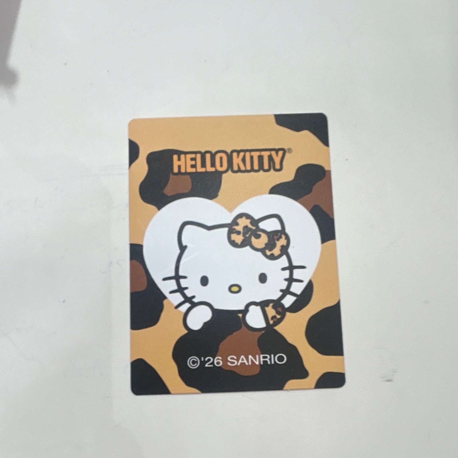 Hello Kitty Sweetheart Overload Series Analog Watch Golden Caramel