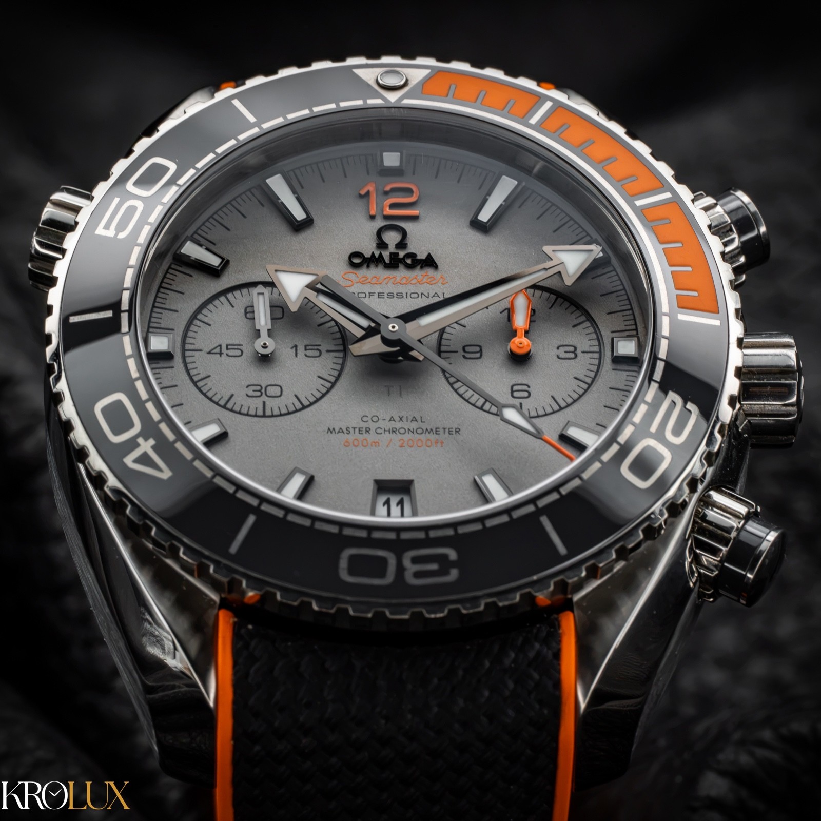 Omega Seamaster Planet Ocean 600M Co-Axial Master Chronometer Chronograph 45.5mm