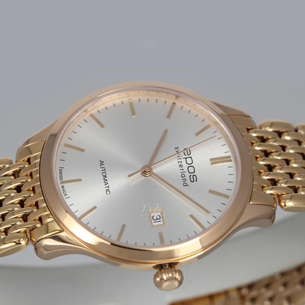 EPOS Ø 40mm Originale 3420 Rose Gold PVD Super Slim ETA 2892-A2 automatic watch