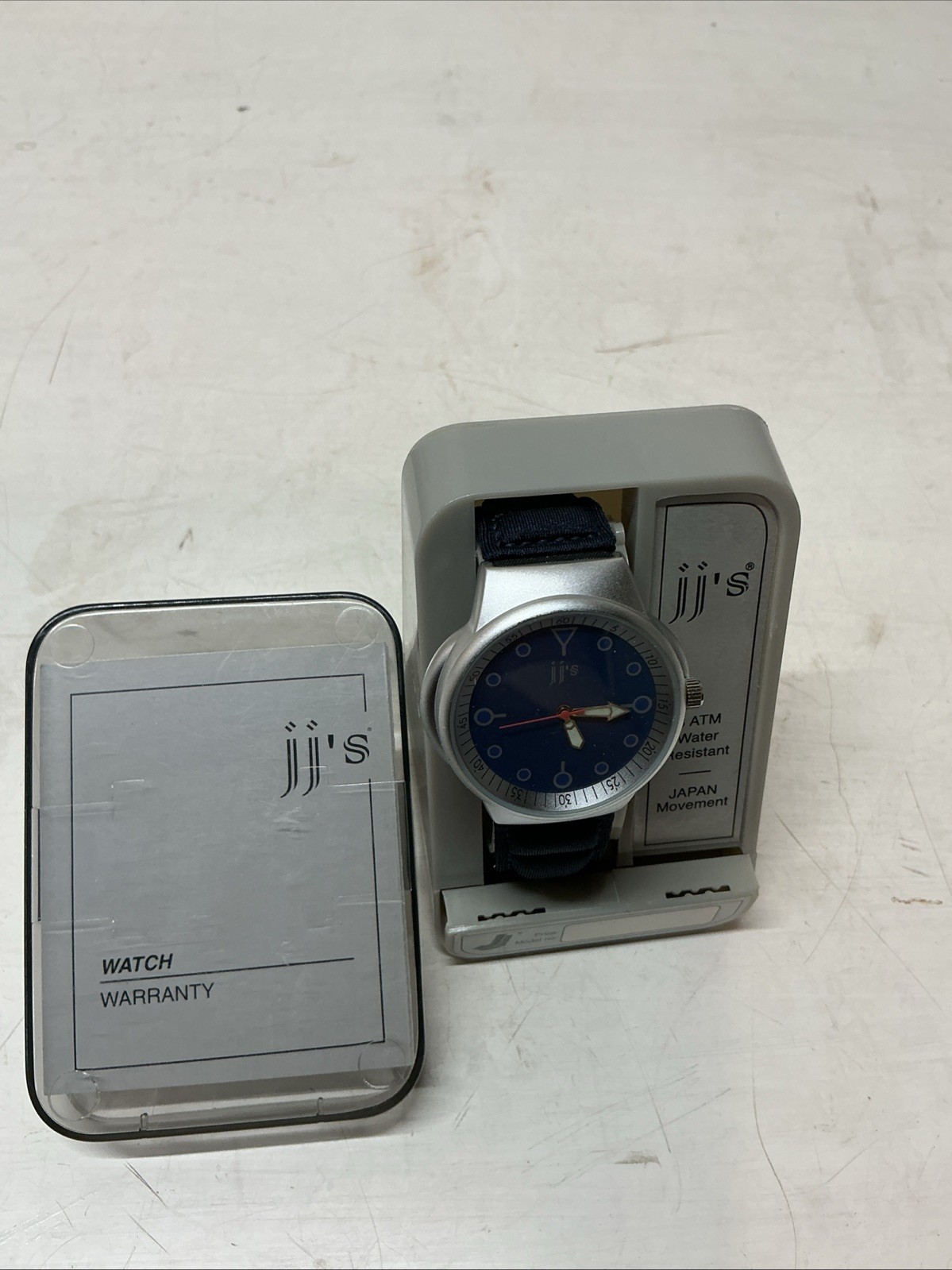 JJ’s Company Australia Men’s Watch NL0051 Blue Dial Nylon Strap w/ Box Manual