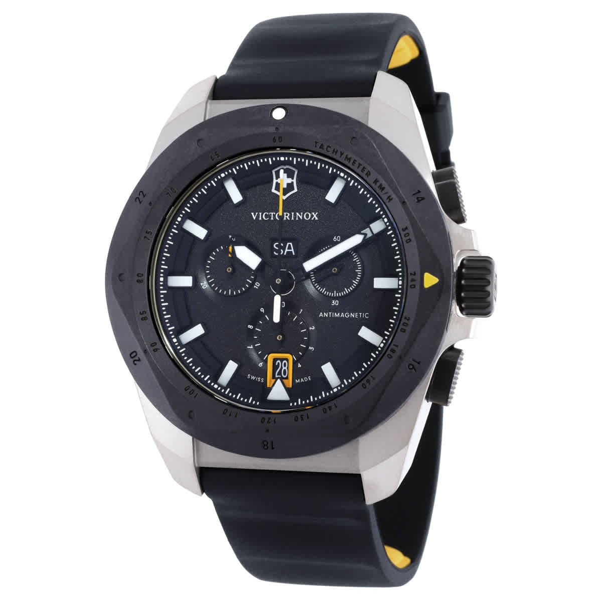 Victorinox I.N.O.X. Chronograph Quartz Black Dial Men’s Watch 242011