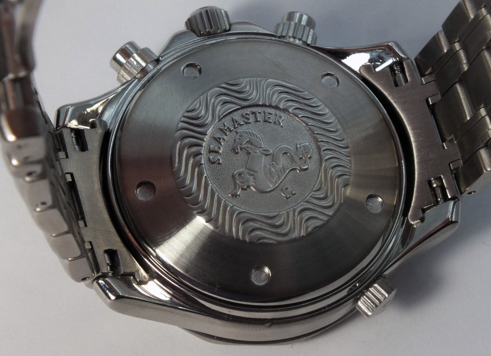 Omega Seamaster Professional 300m Chronograph 41.5mm Wristwatch Serviced LH680