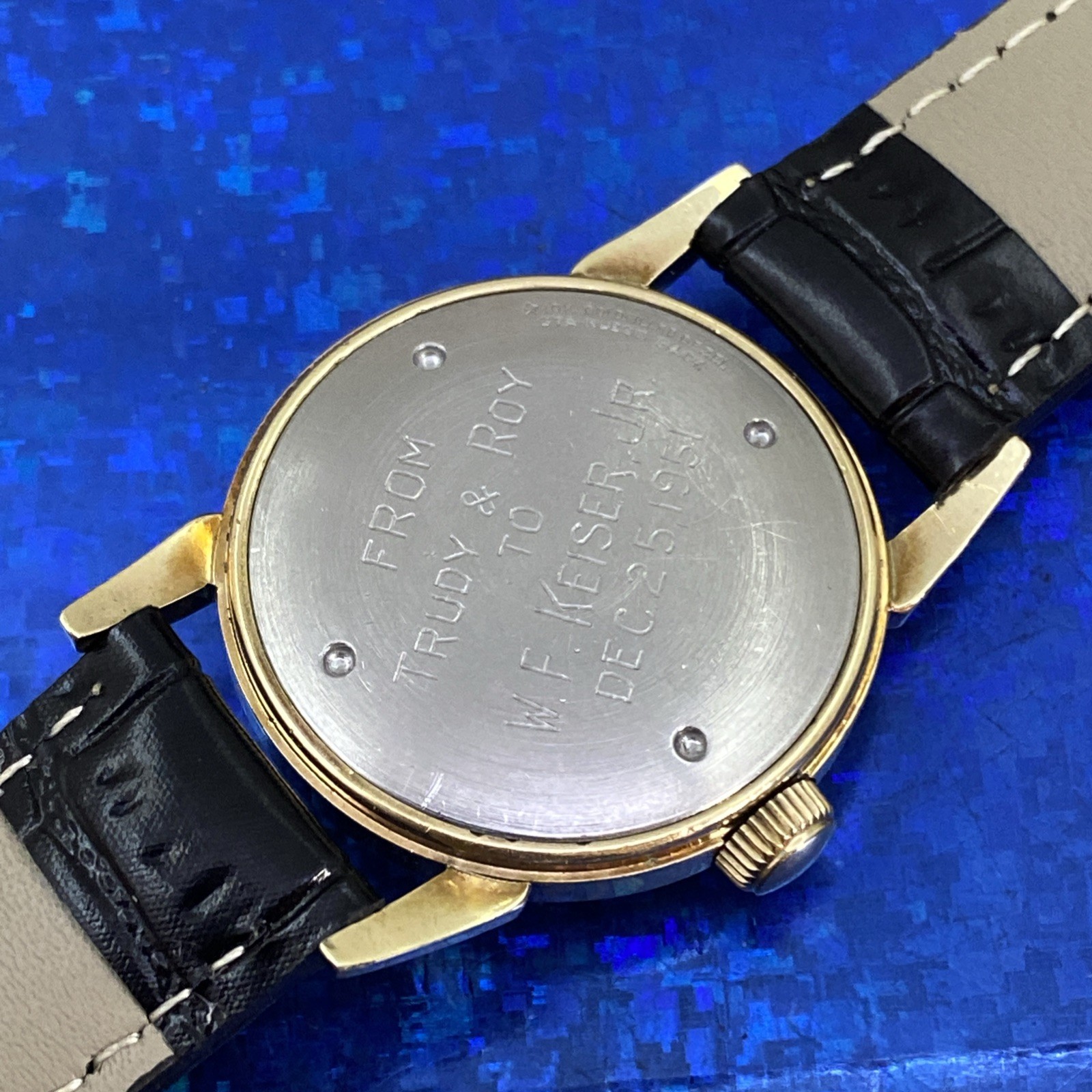 Vintage 1960’s Man’s OLYMPIC Stunning Sunburst Aged Dial Fully Serviced WARRANTY