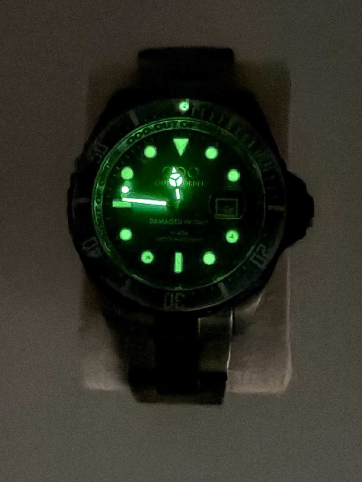 Brand: Out Of Order – Made in Italy – Casanova – Blue Dial Quartz Date 100m 45mm