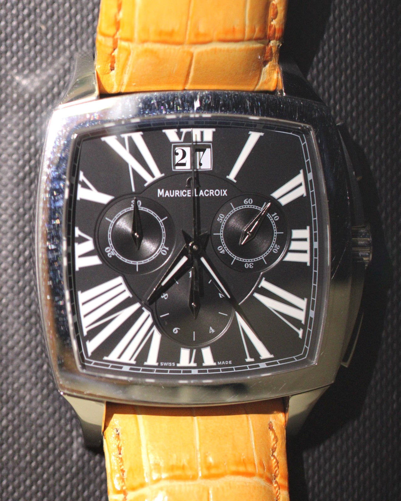 Maurice Lacroix Miros Coussin Chronograph Stainless Steel Men’s Watch M15017