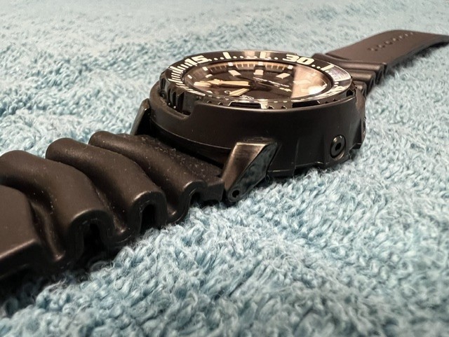 Seiko Automatic Men’s Black Dive Watch – Mint!