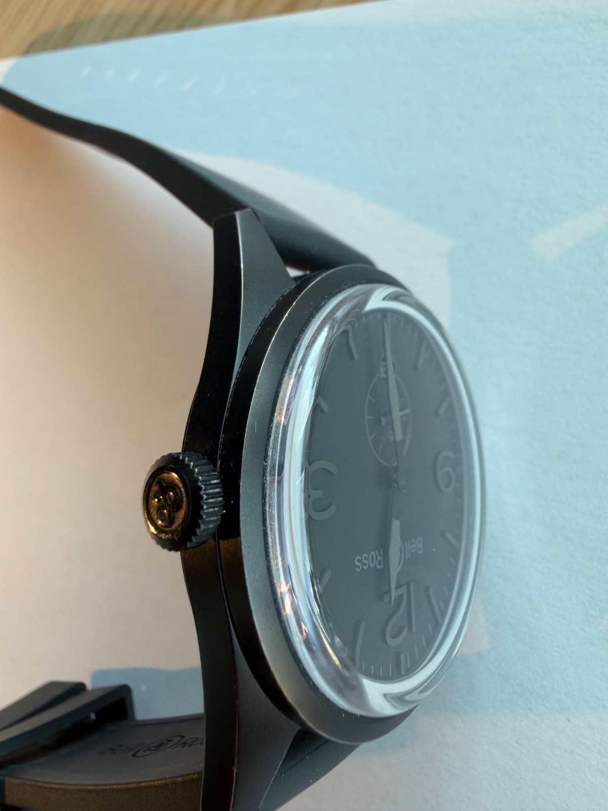 Bell Ross watch BR 123 Vintage Phantom