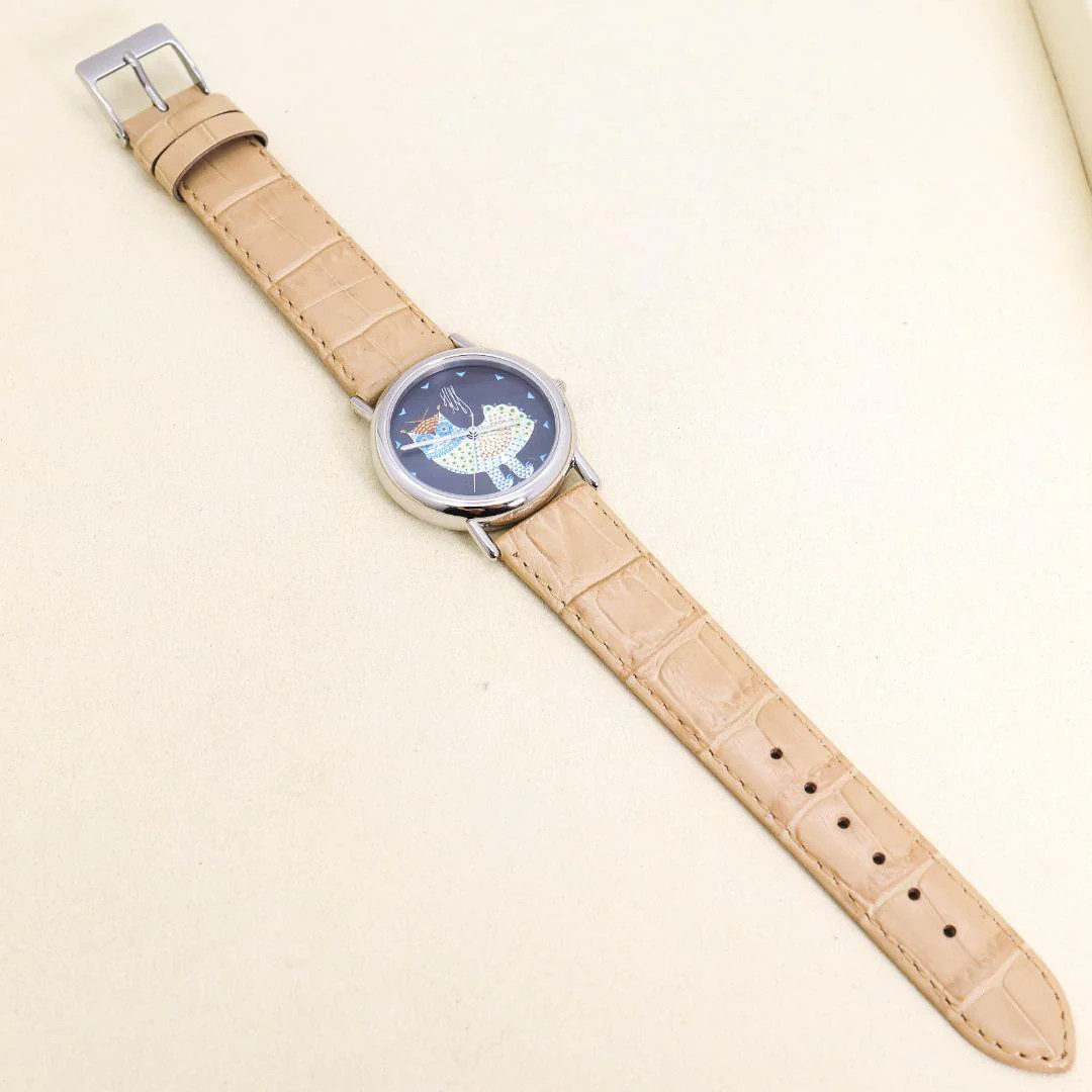 Pierre Lannier Quartz Silver 1.26×1.26 Beige Watch