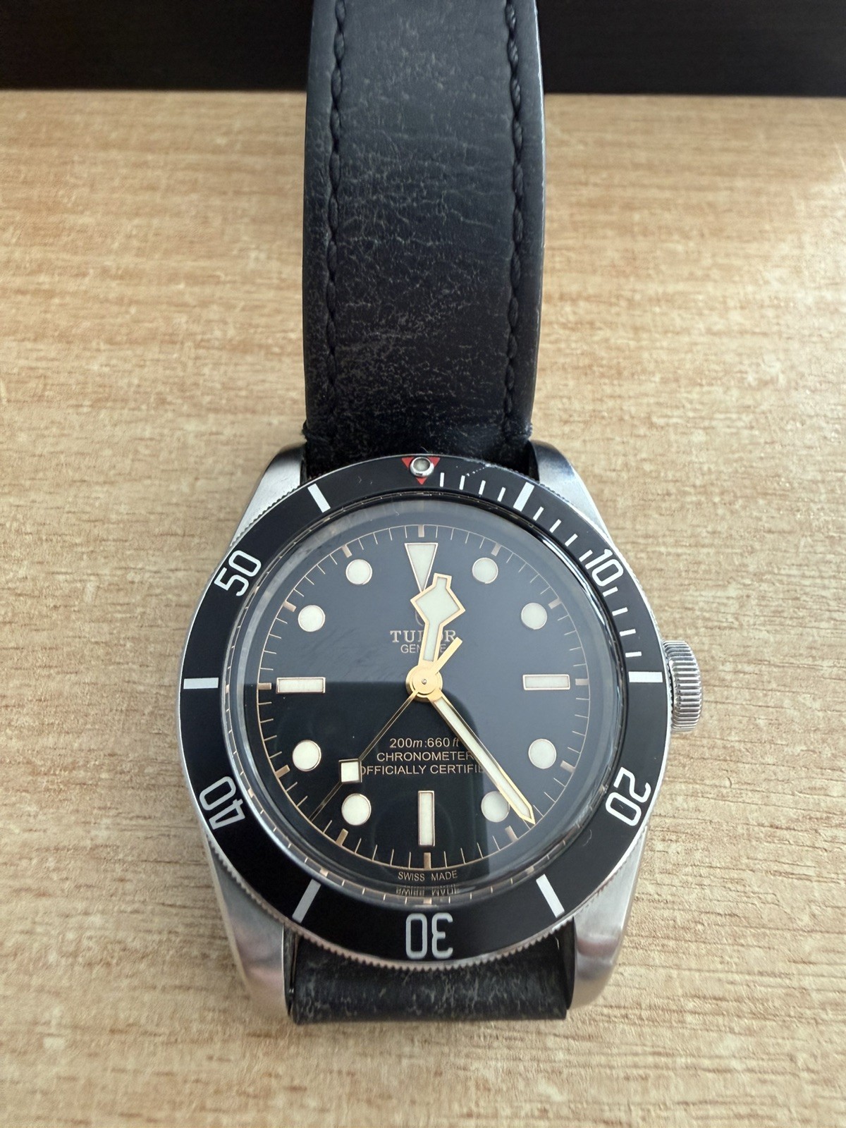 2017 Tudor Heritage Black Bay 41mm automatic watch – Excellent condition