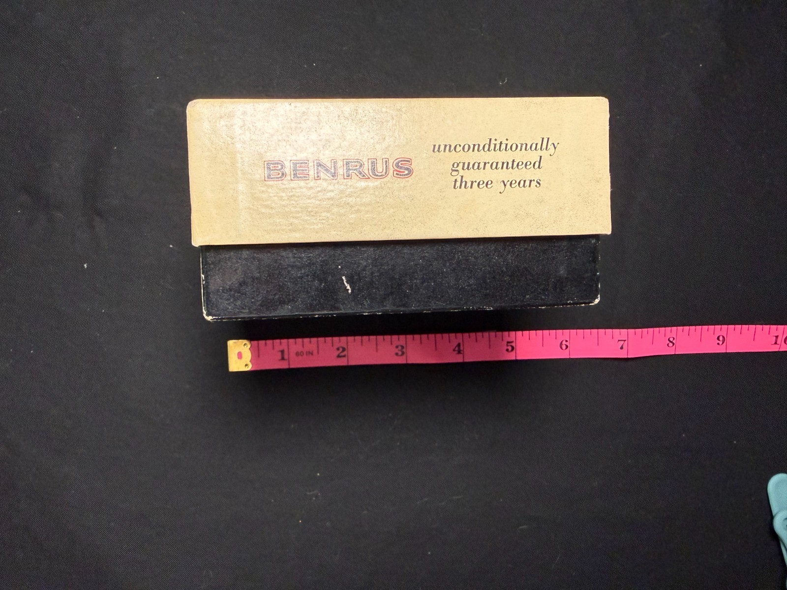 Vintage Benrus Series 2155 Mechanical Watch Working Original Box Papers