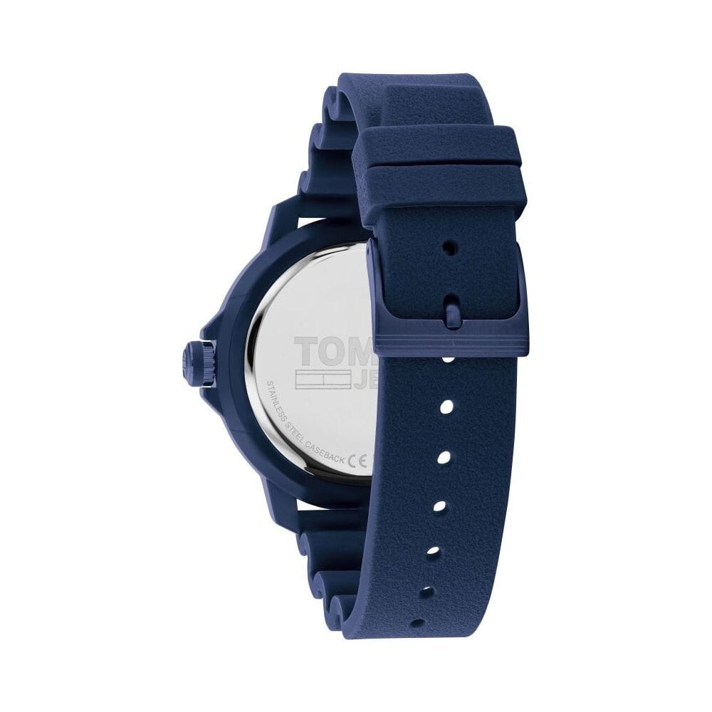 TOMMY HILFIGER BLUE PLASTIC AND RUBBER WATCH 1792000