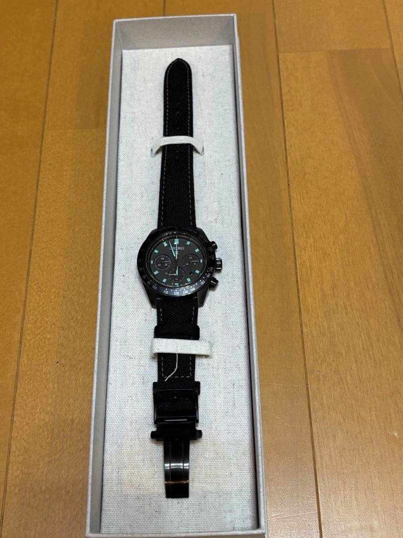 SEIKO Prospex Speed Timer SBDL105 Chronograph Solar Men’s Watch C#146856 FS
