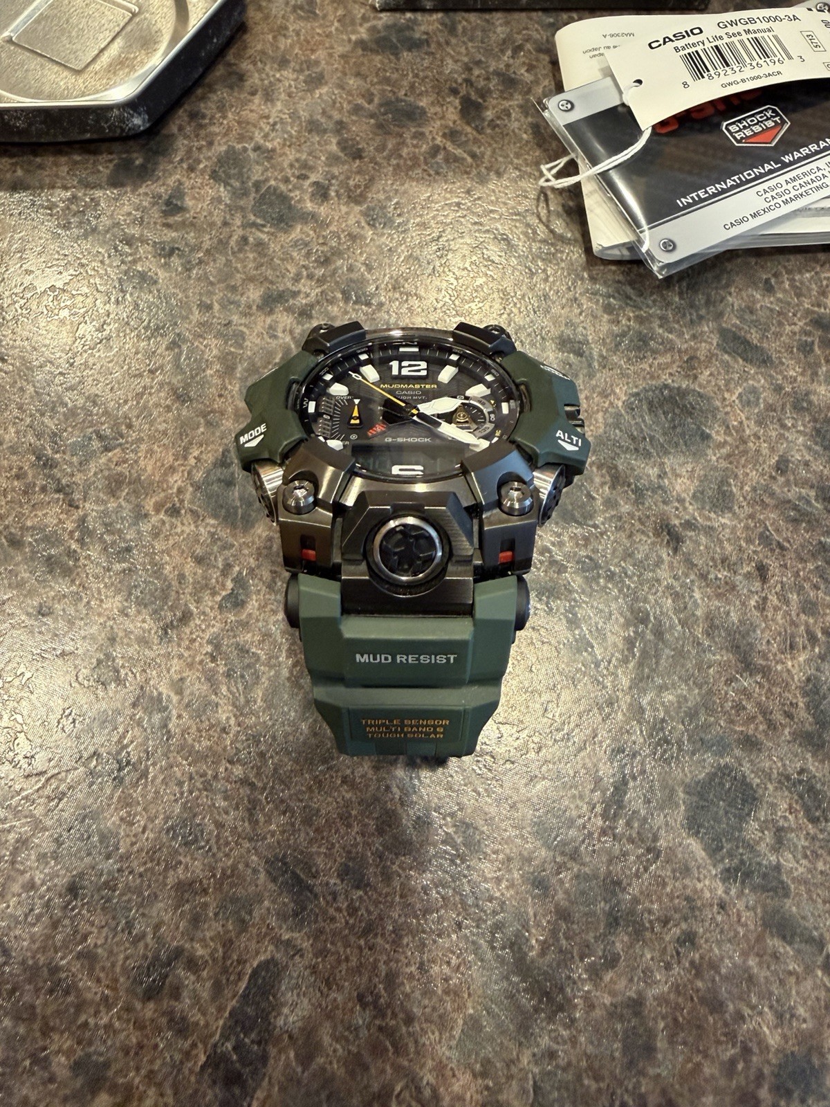 Casio G-Shock Master of G Mudmaster Men’s Watch GWGB1000-3A (NEAR MINT)