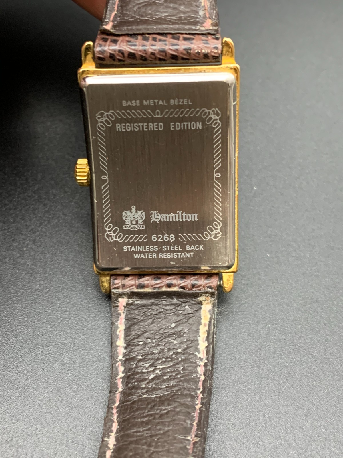 HAMILTON Ardmore 6268 Quartz Small Second 23mm Roman Unisex Watch (1)