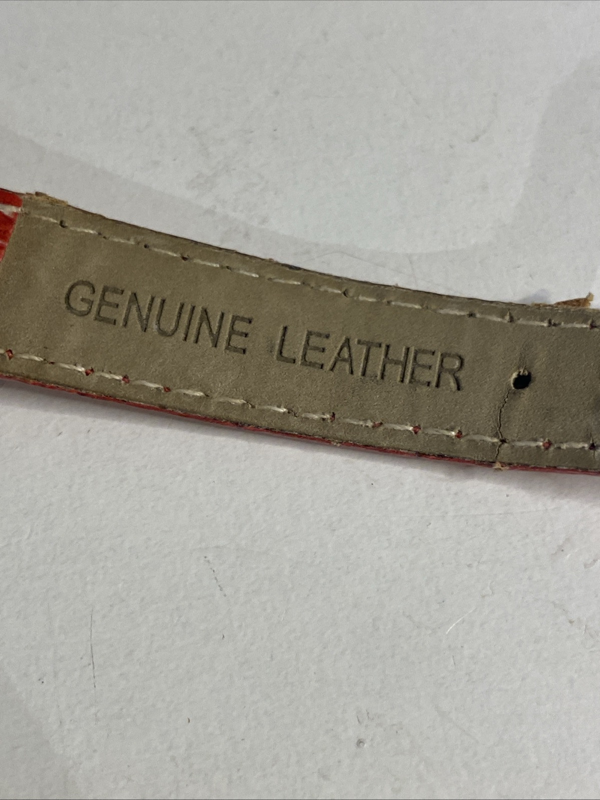 Gossip GSP234B Battery 327 with Red wrist band New Battery Leather Band