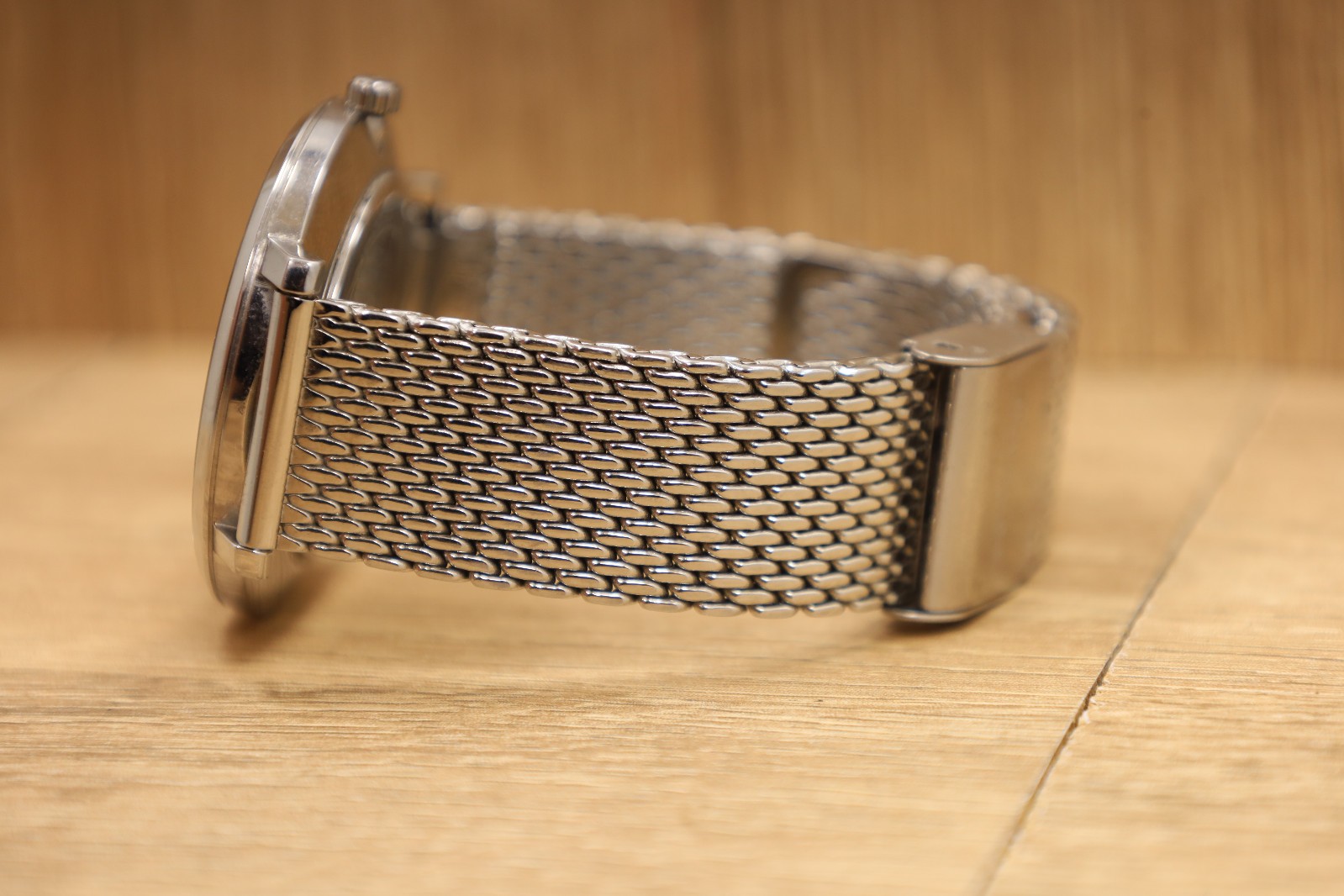 Michael Kors Pyper Women MK-4338 Silver Milanese Band 38mm Watch 7.5″ New Batt