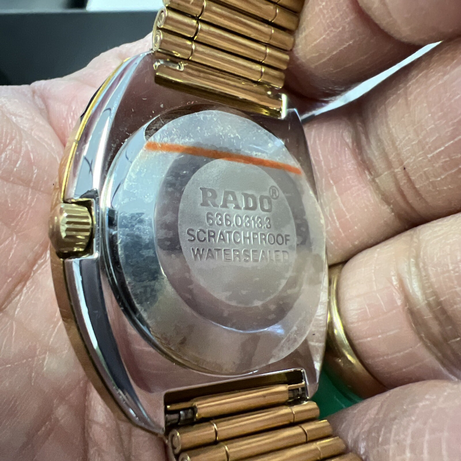 Man&women👍The Original Automatic Diamond Gold Dial Men’s Watch 636.0313.3(BNS)