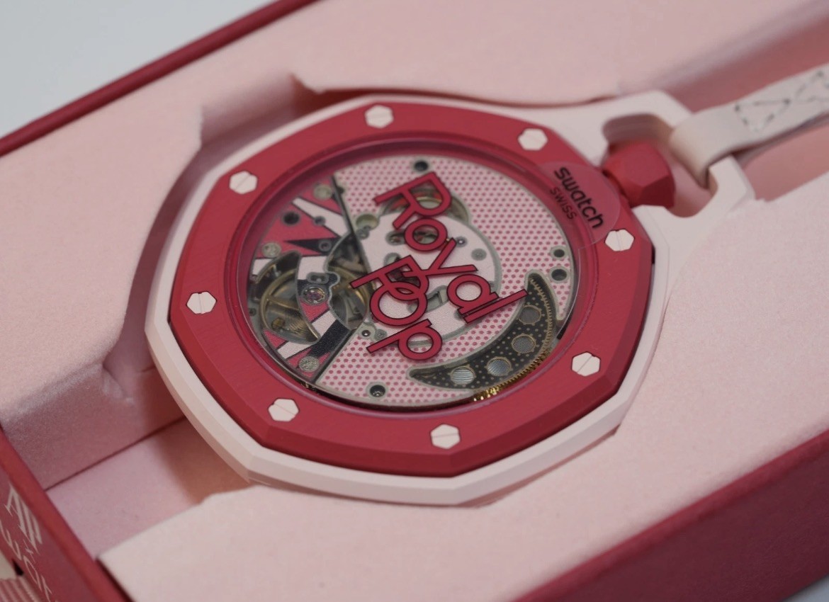 AP X SWATCH| OTTO ROSSO | BRAND NEW SEALED | BAG, BOX, AND RECEIPT✅🚚💨