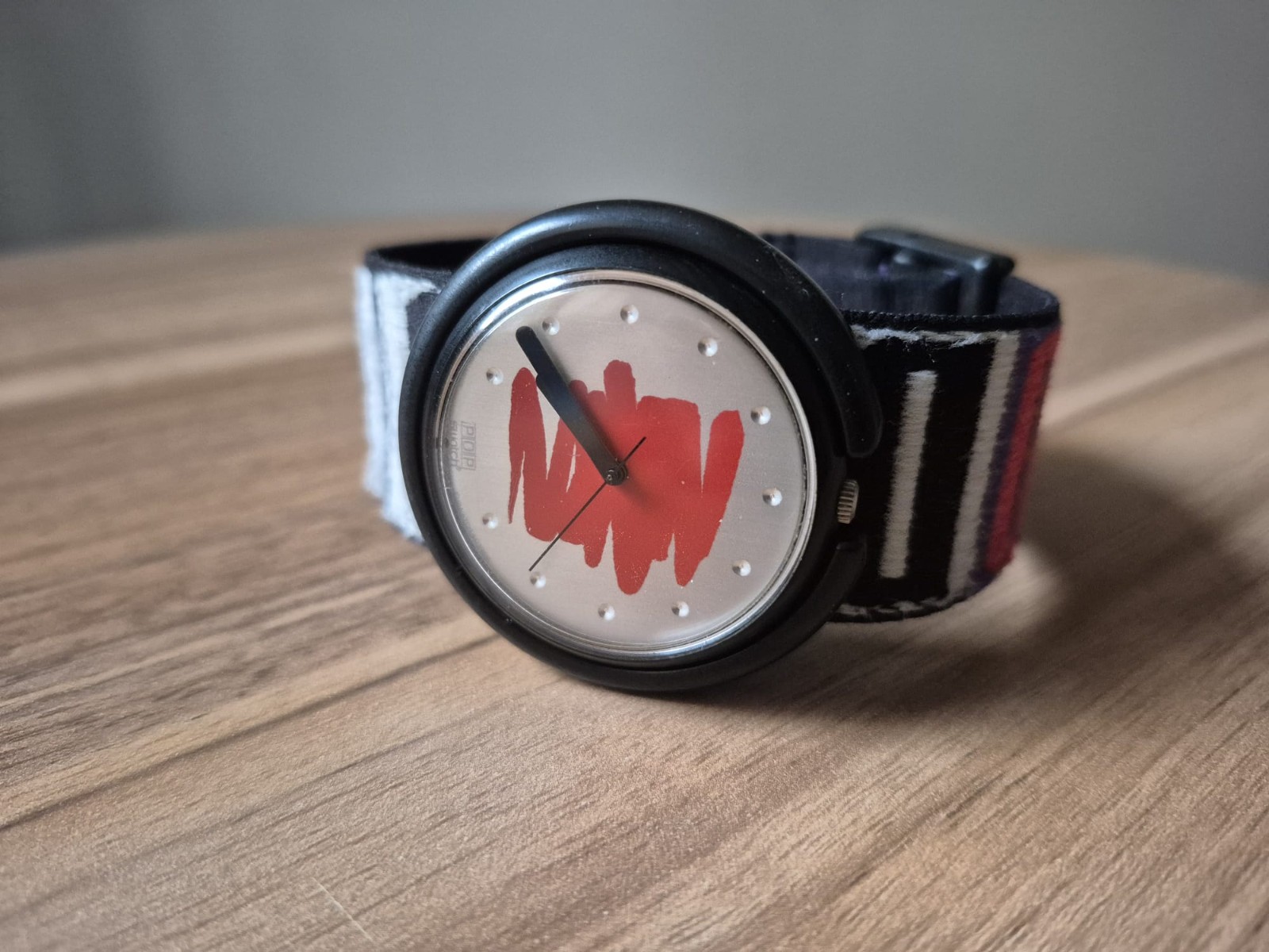 Vintage 1990 Pop Swatch called red eye PWBB140