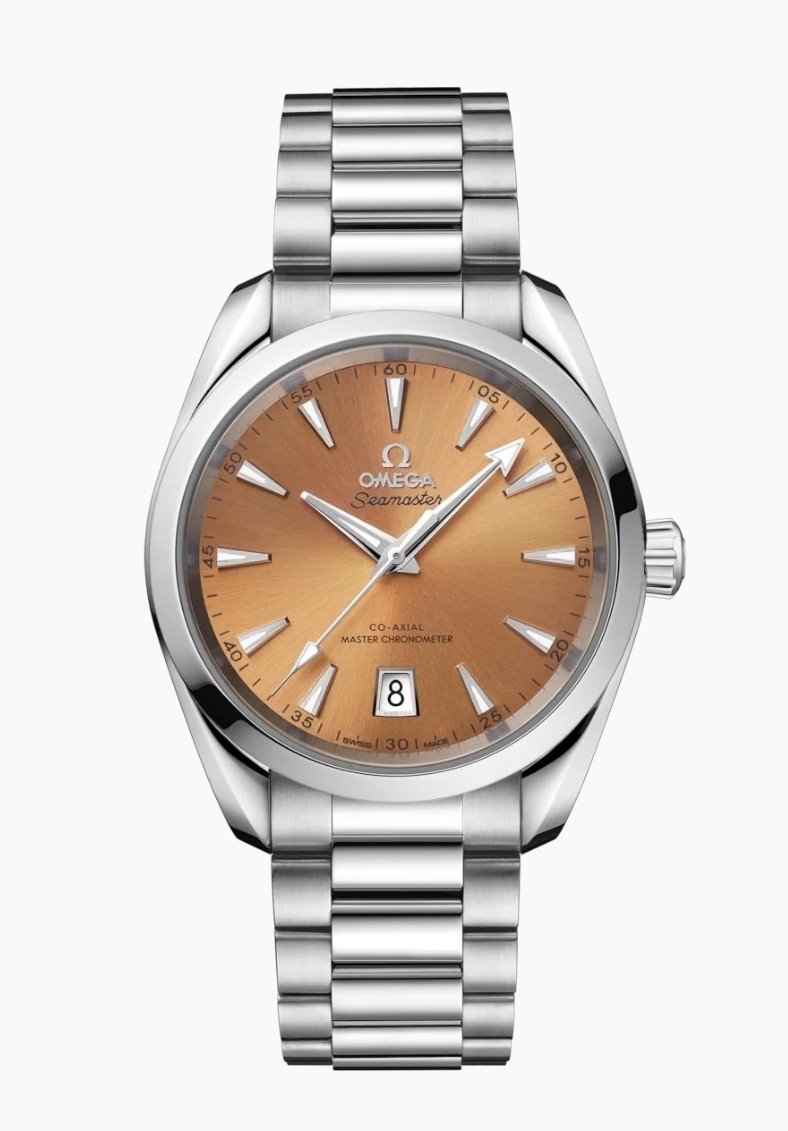 2023 Omega Seamaster Aqua Terra 38mm Saffron Dial 220.10.38.20.12.001 – Full Set