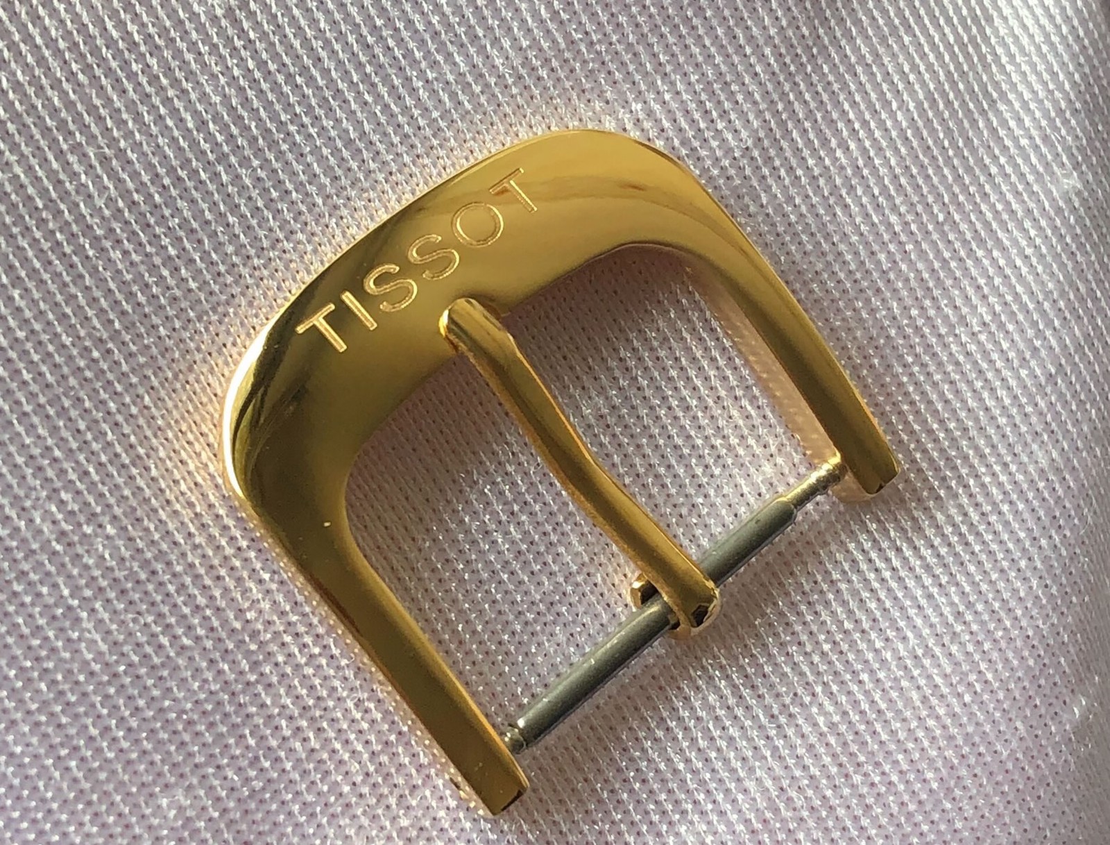 Brand New Tissot Strap Pin Buckle – Steel Color, Gold Color 18mm