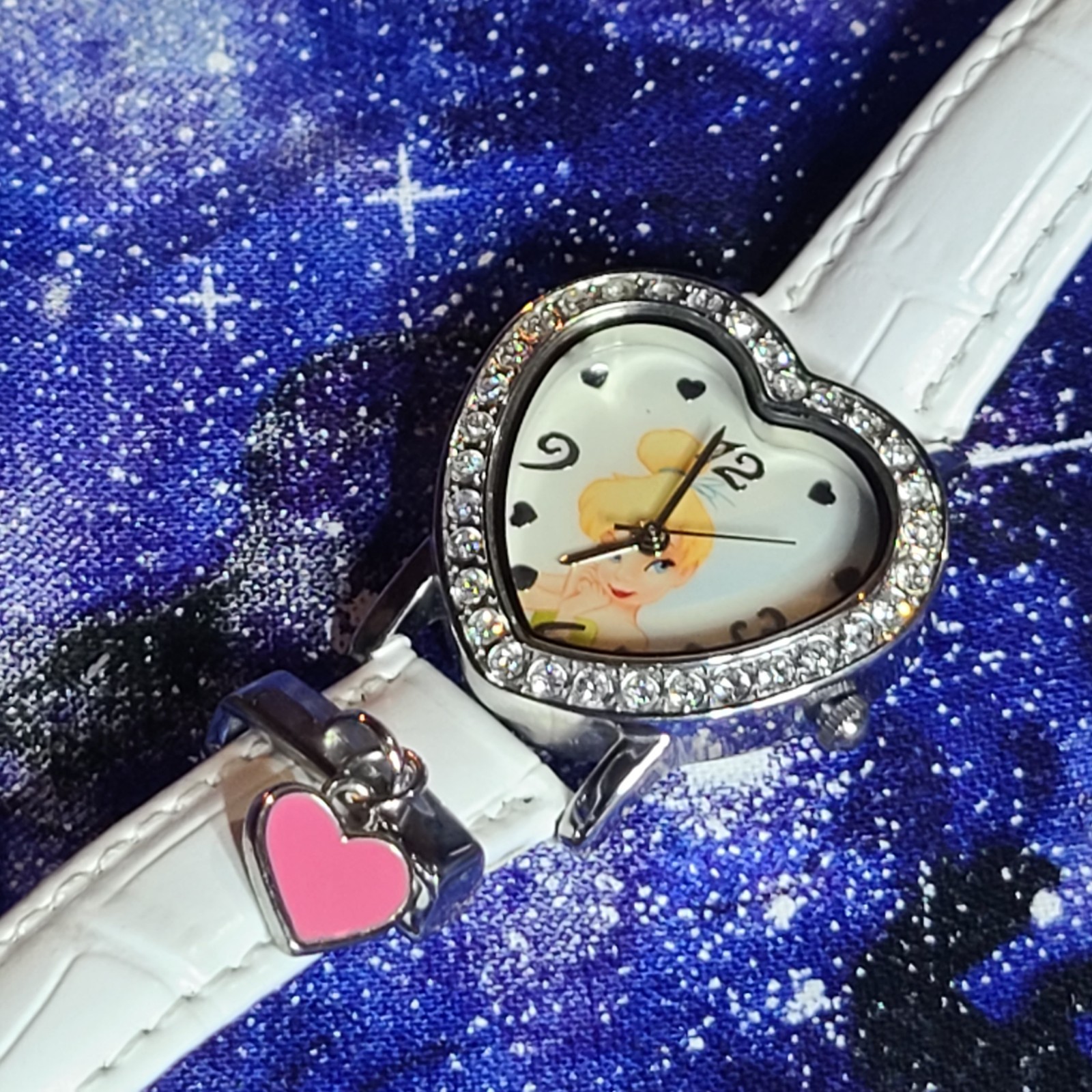 Disney Tinker Bell Watch TNKAQ642 Heart Box Ready To Wear | See Video