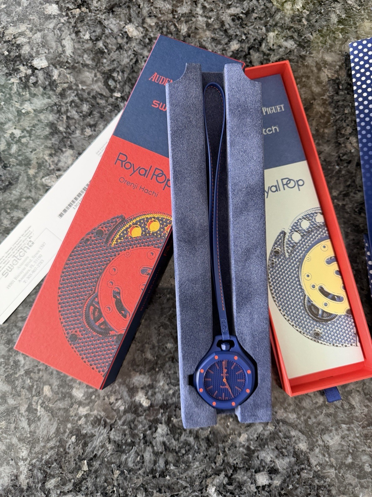 Swatch x AP Audemars Piguet Royal Pop ORENJI HACHI