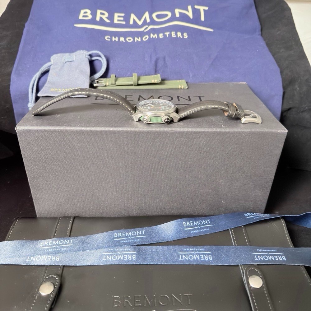 Bremont MBII Martin-Baker Chronometer Green Barrel – 2025 Fully Serviced