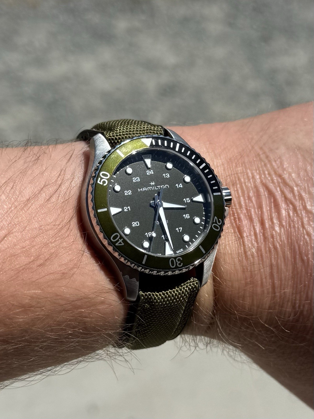 Hamilton Khaki Field Scuba Quartz 37mm Dive Style Watch