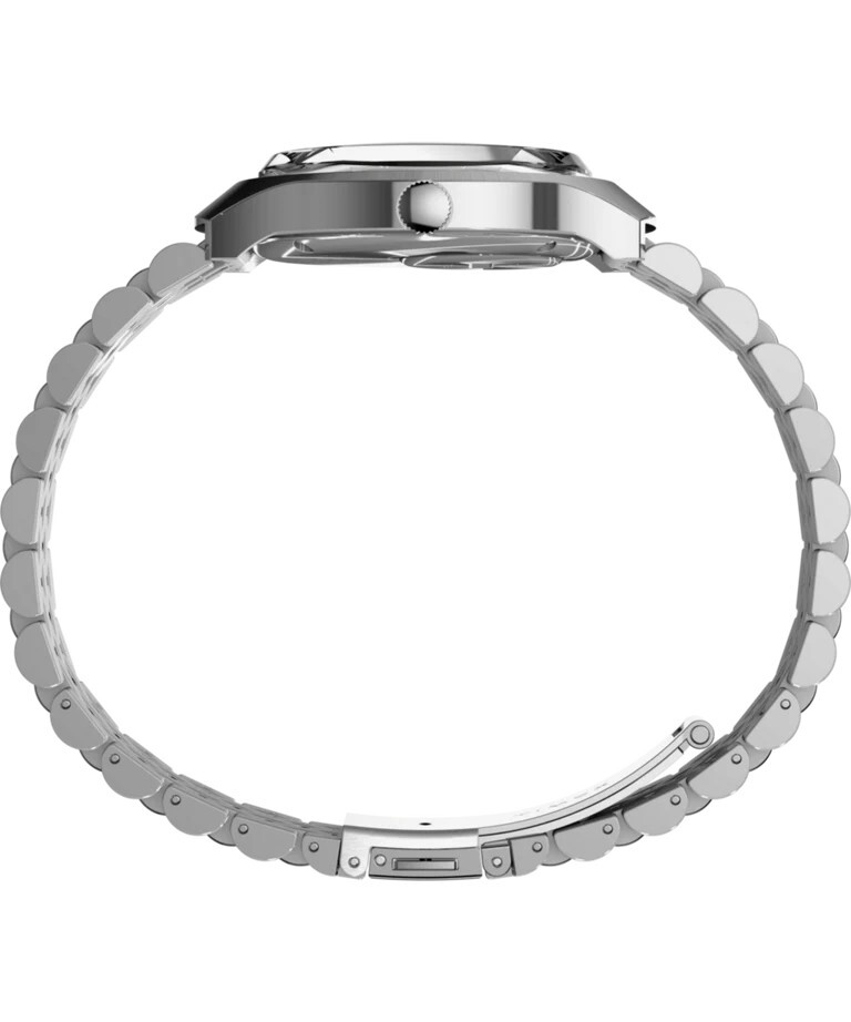 New Q Timex Reissue Dégradé 38mm Stainless Steel Bracelet Watch TW2W22500