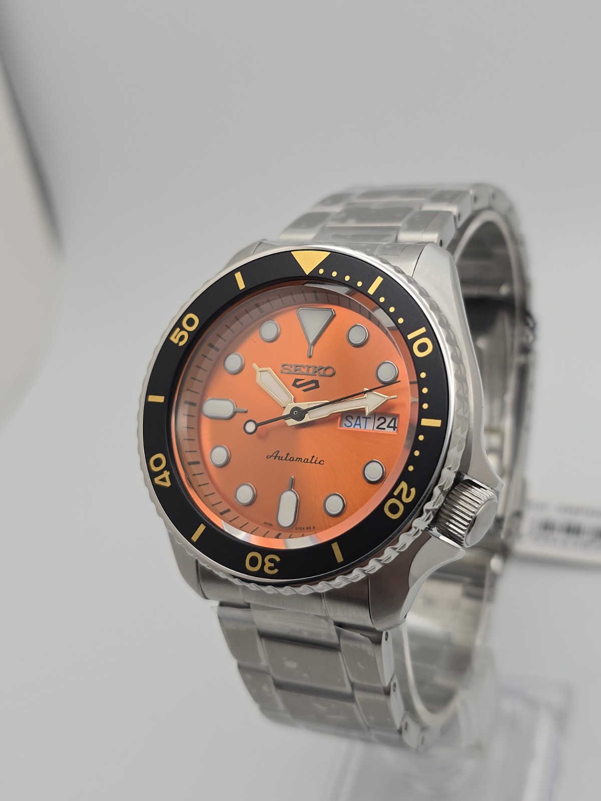 Seiko 5 Sports SKX Series SRPD59K1 Automatic 42.5mm Blue Dial Rotating Bezel New