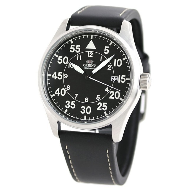 Brand New Orient RN-AC0H03B Automatic Flight Pilot Sports Mechanical Black Japan