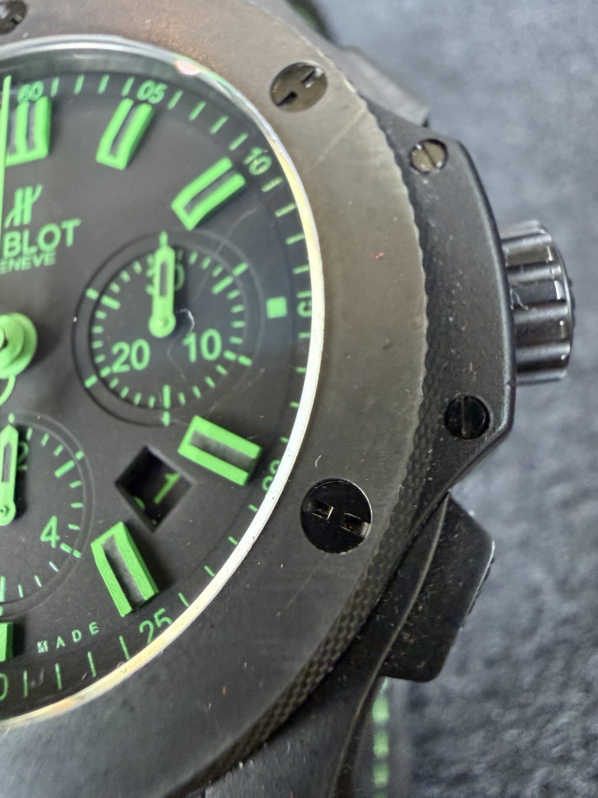 Hublot Big Bang All Black “Green” Limited Edition 301.CI.1190.GR.ABG11