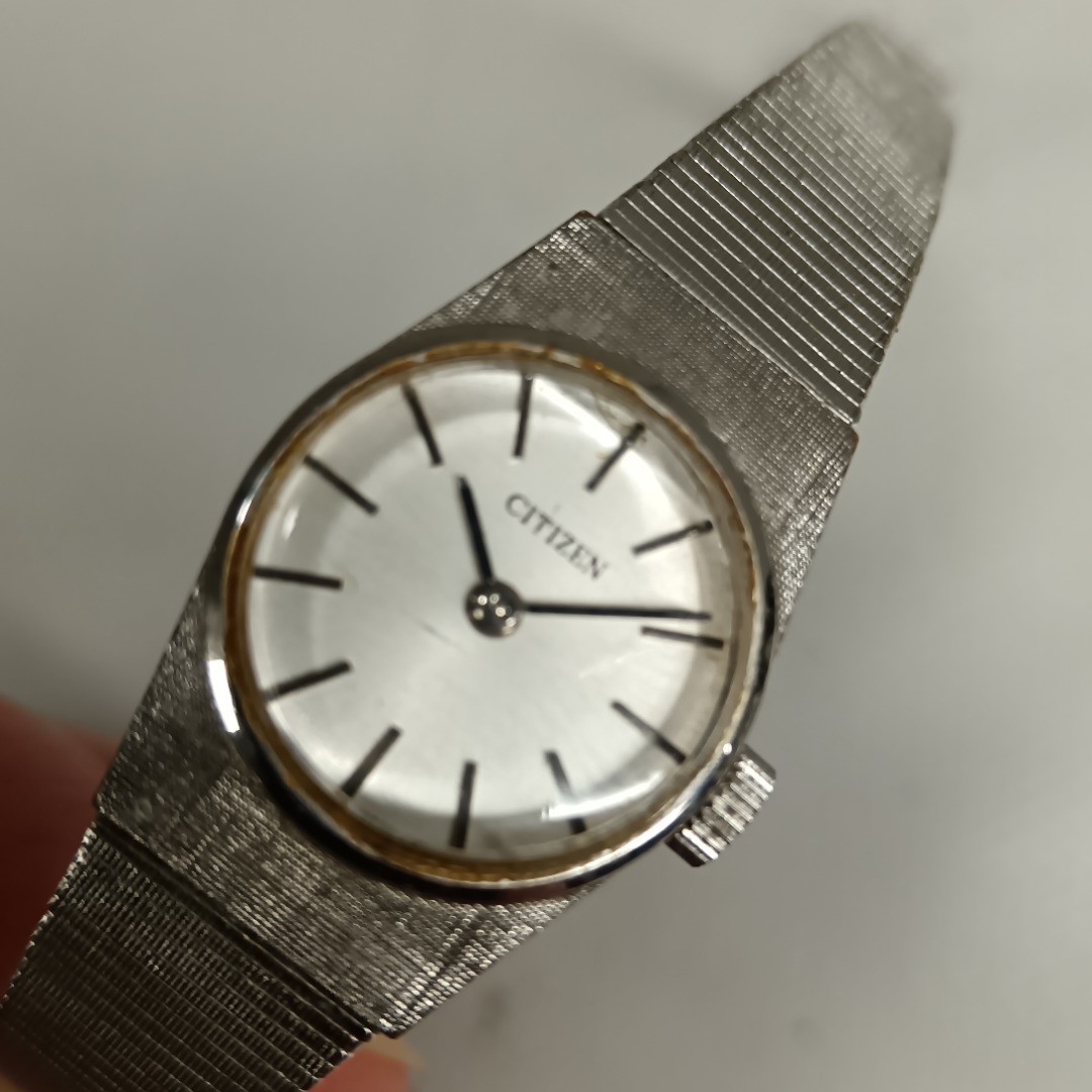 Citizen Wrist Watch Silver Stainless Steel Vintage *Spares/Repairs* | Preloved
