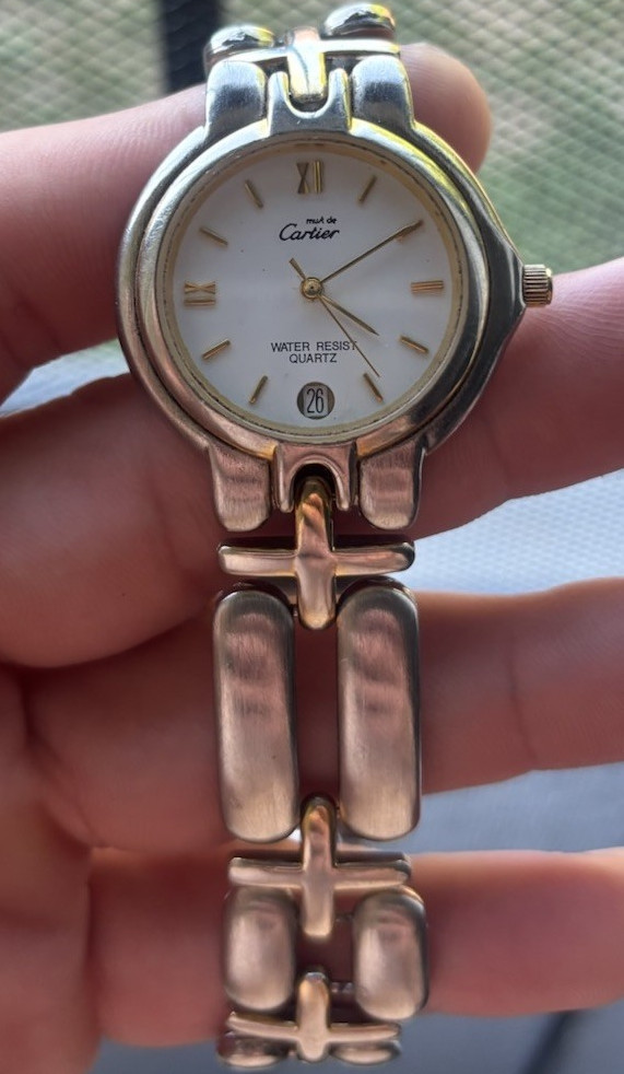 Cartier Must de Cartier Women’s Quartz Date Water-Resistant Bracelet Watch