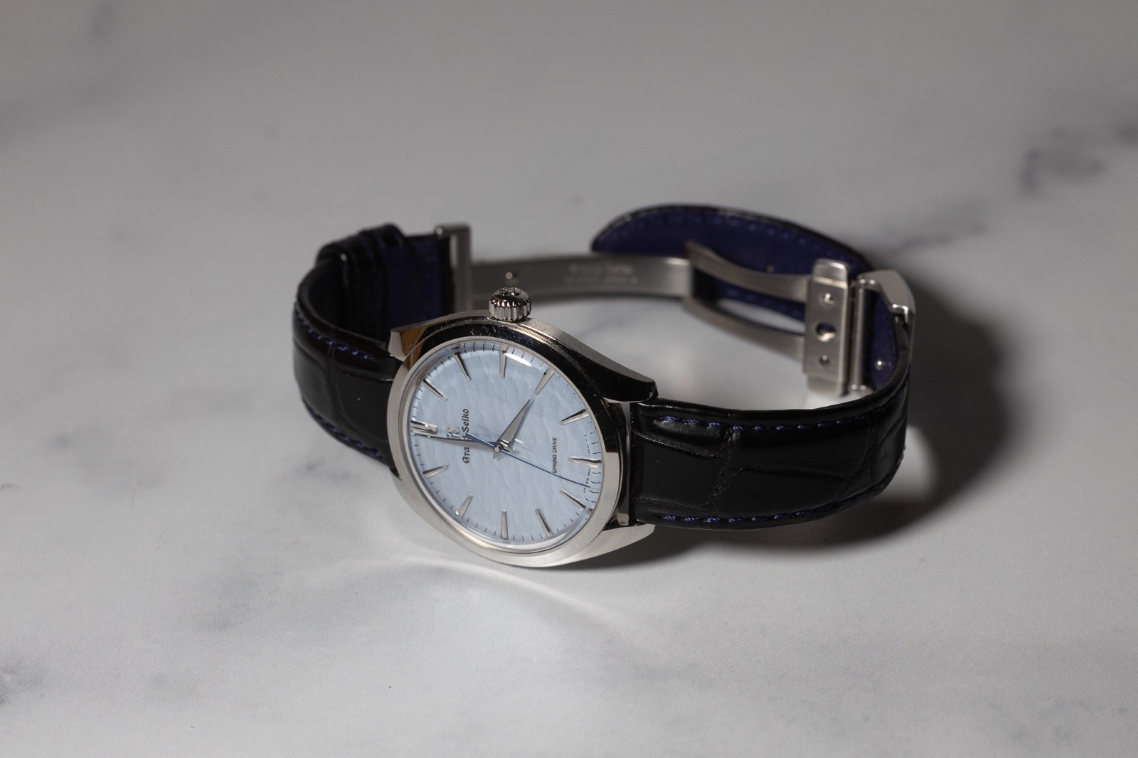 Grand Seiko Elegance Blue Men’s Watch – SBGY007