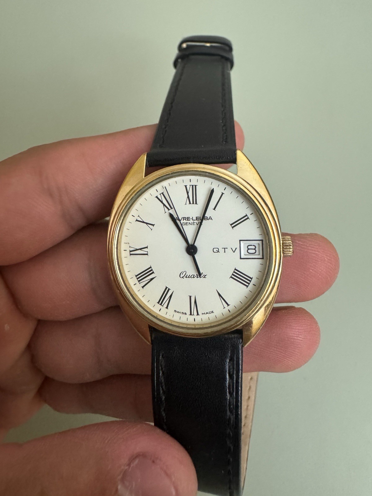 Vintage Favre Leuba cal 940.111 QTV Dial