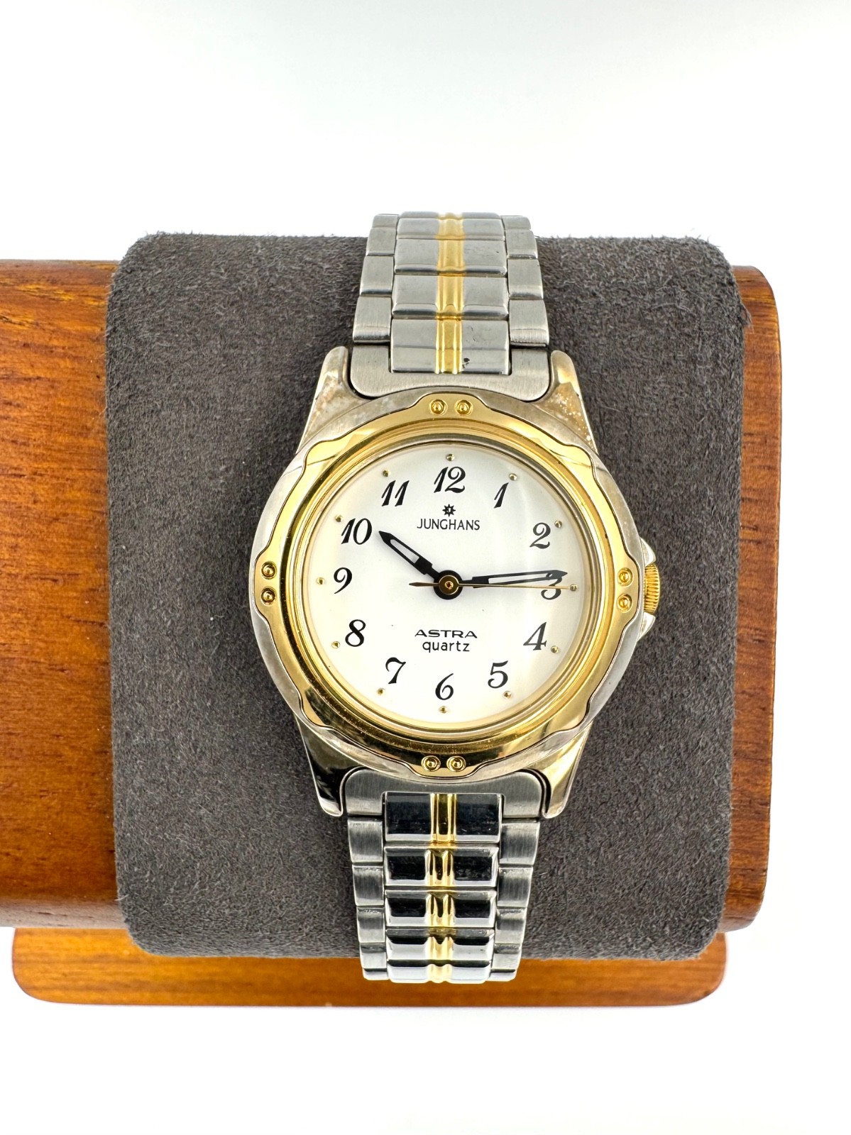 junghans astra 24mm Women Quartz Watch New Battery working f3078