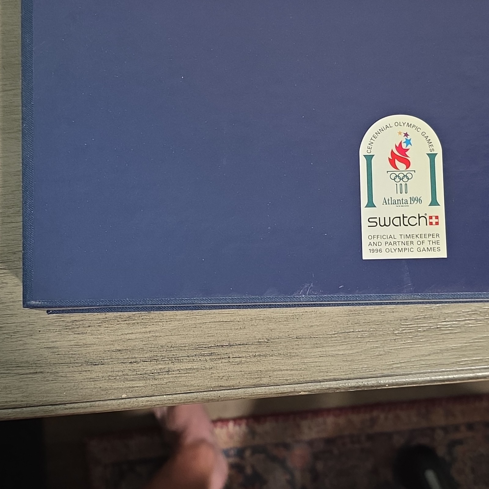 Swatch Historical Olympic Games Collection Quartz Analog Watch Box & Manual