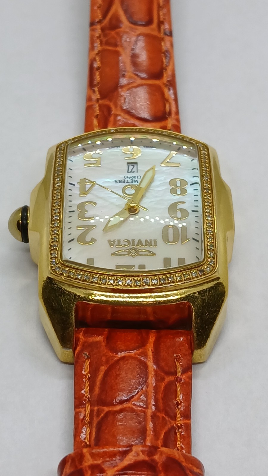 Vntg, Invicta, Lady Lupah, Wildflower, 10 yr bat, 30 mm, 4395 – Read More Below!