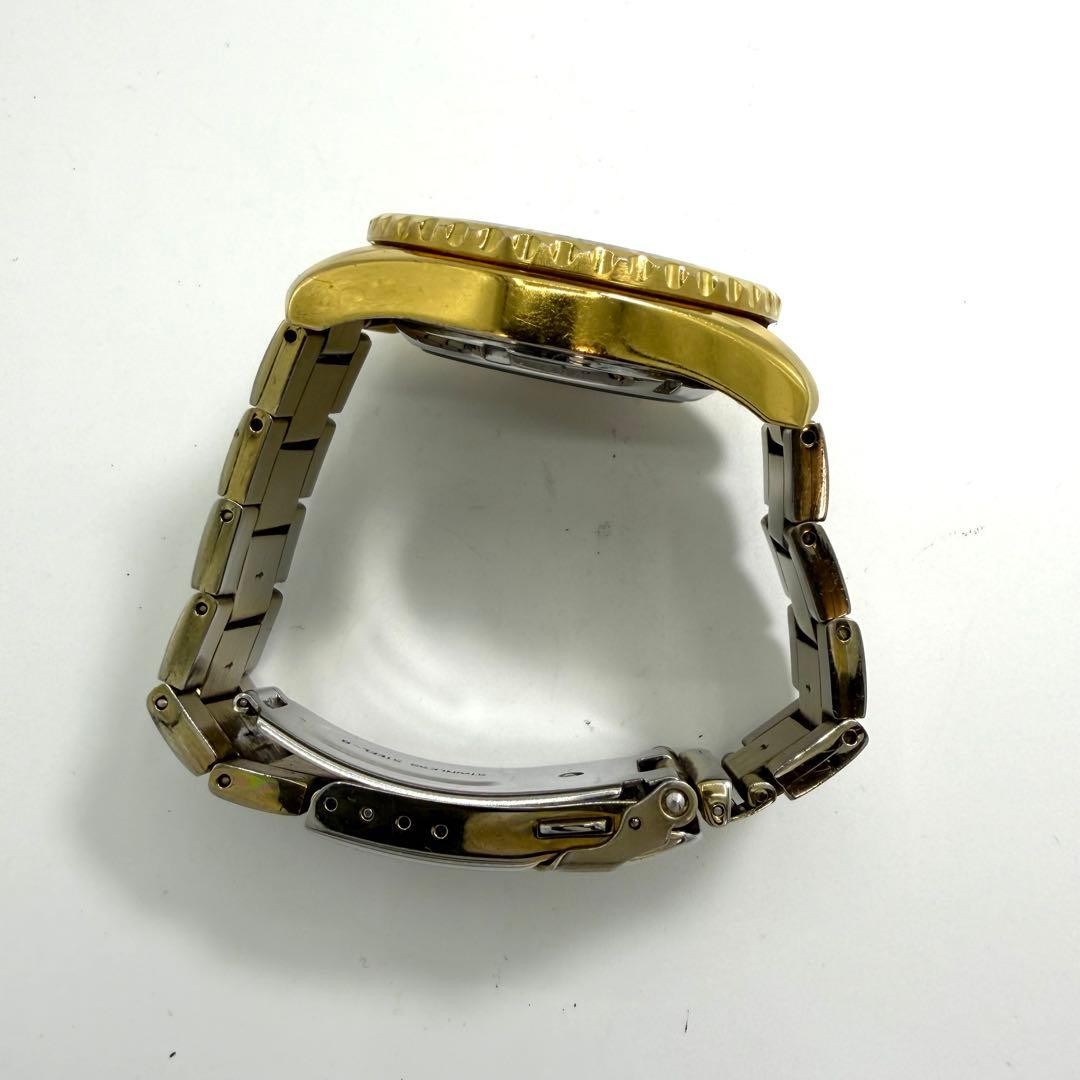 Seiko 5 Sports Diver Automatic Gold Black Watch